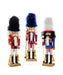 Kurt Adler Nutcracker 18" Soldier Black, White, Blue - Single, Various Colors