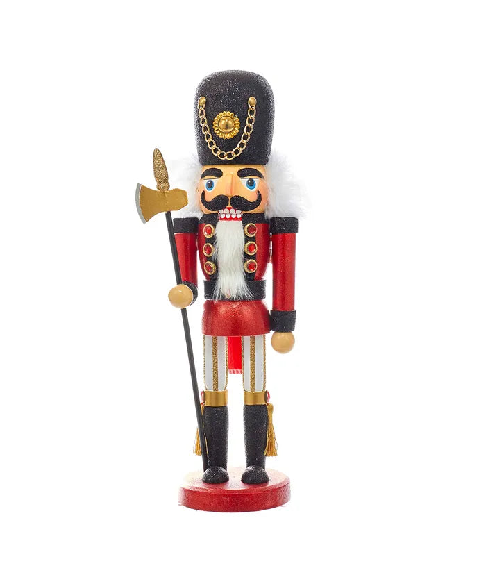 Kurt Adler Nutcracker 15" Red and Black Soldier