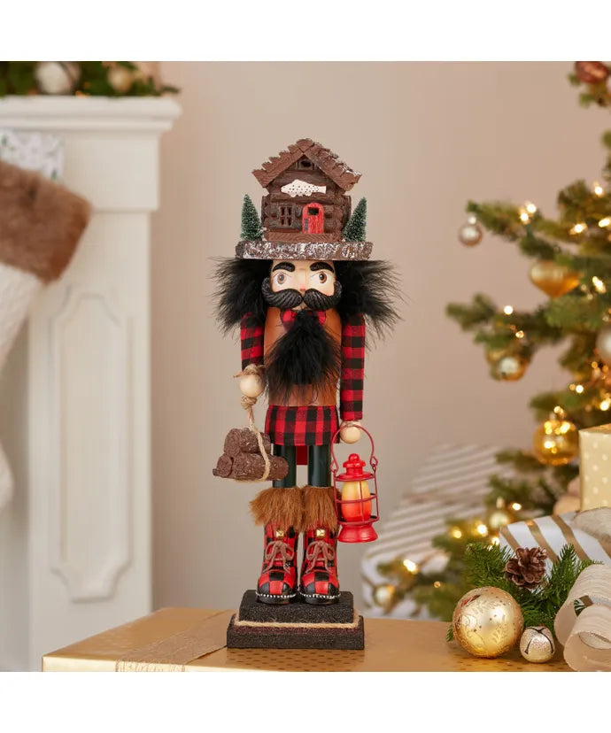 Kurt Adler Nutcracker Lodge Cabin Hat