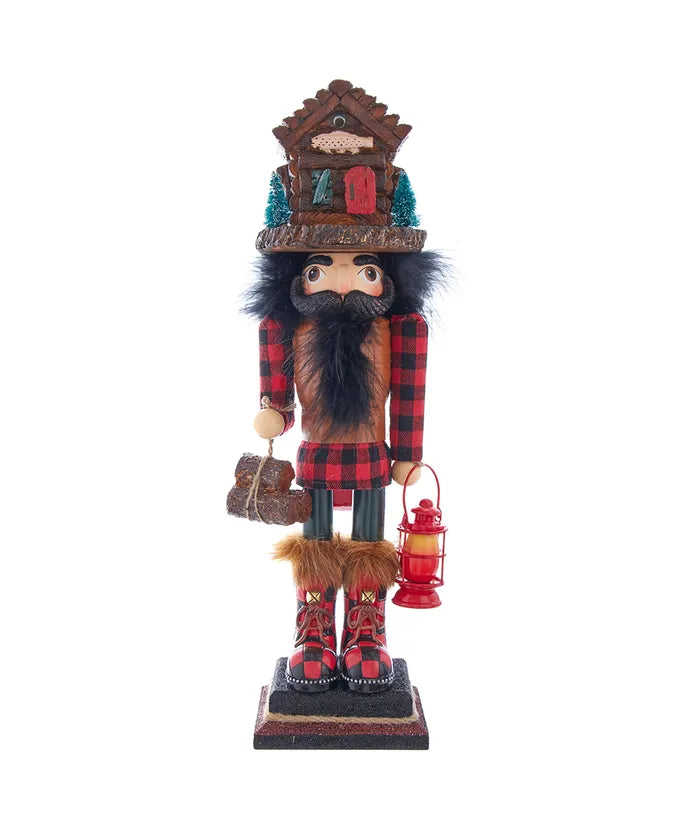 Kurt Adler Nutcracker Lodge Cabin Hat