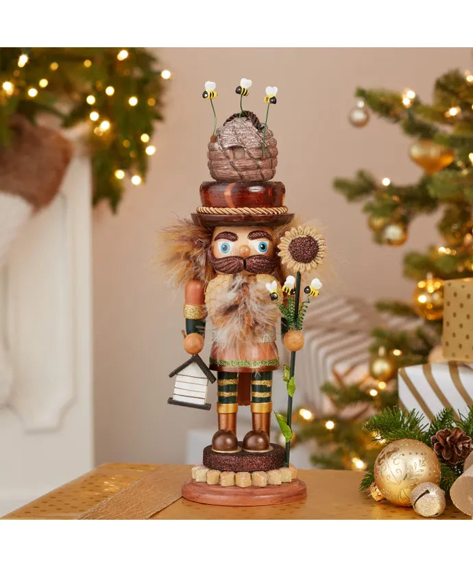 Kurt Adler Bee Keeper Nutcracker