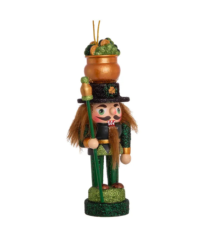 Irish Pot of Gold Nutcracker Ornament