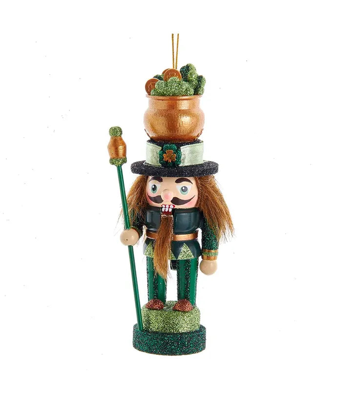 Irish Pot of Gold Nutcracker Ornament