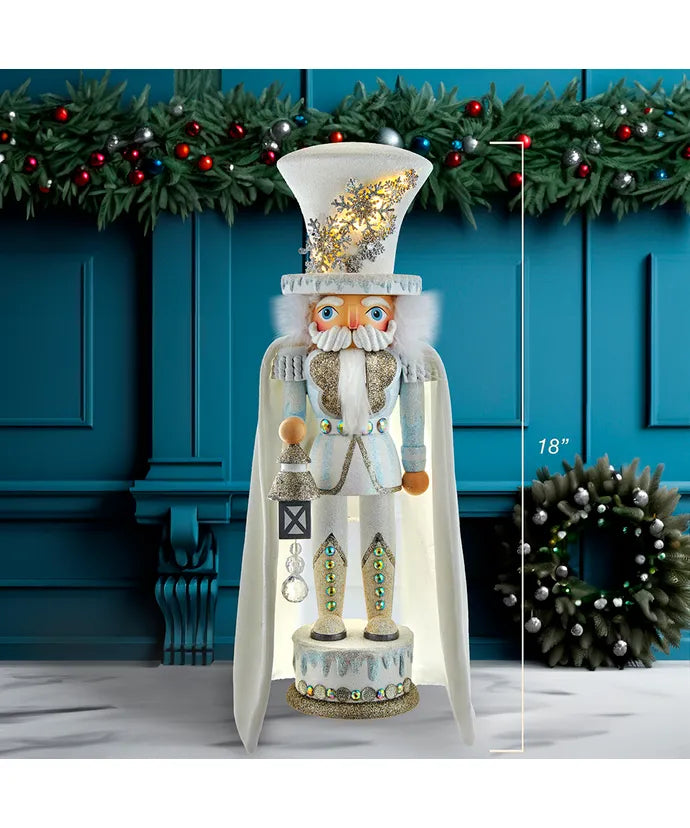 Kurt Adler LED Snowflake Soldier Nutcracker