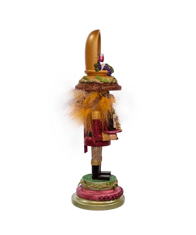 Kurt Adler Nutcracker 15" Wine Guy
