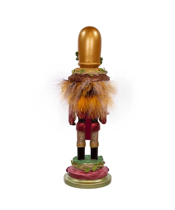 Kurt Adler Nutcracker 15" Wine Guy