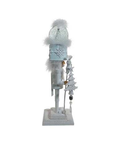 Kurt Adler Musical Water Globe Nutcracker White Soldier