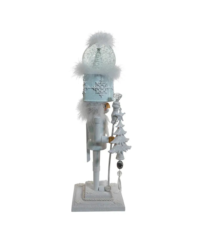 Kurt Adler Musical Water Globe Nutcracker White Soldier