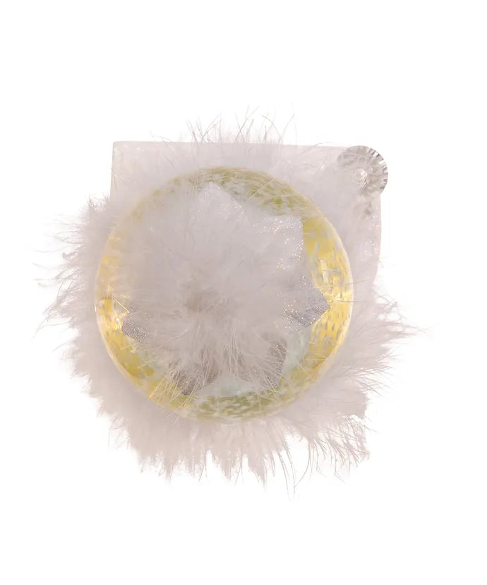 Kurt Adler Musical Water Globe Nutcracker White Soldier