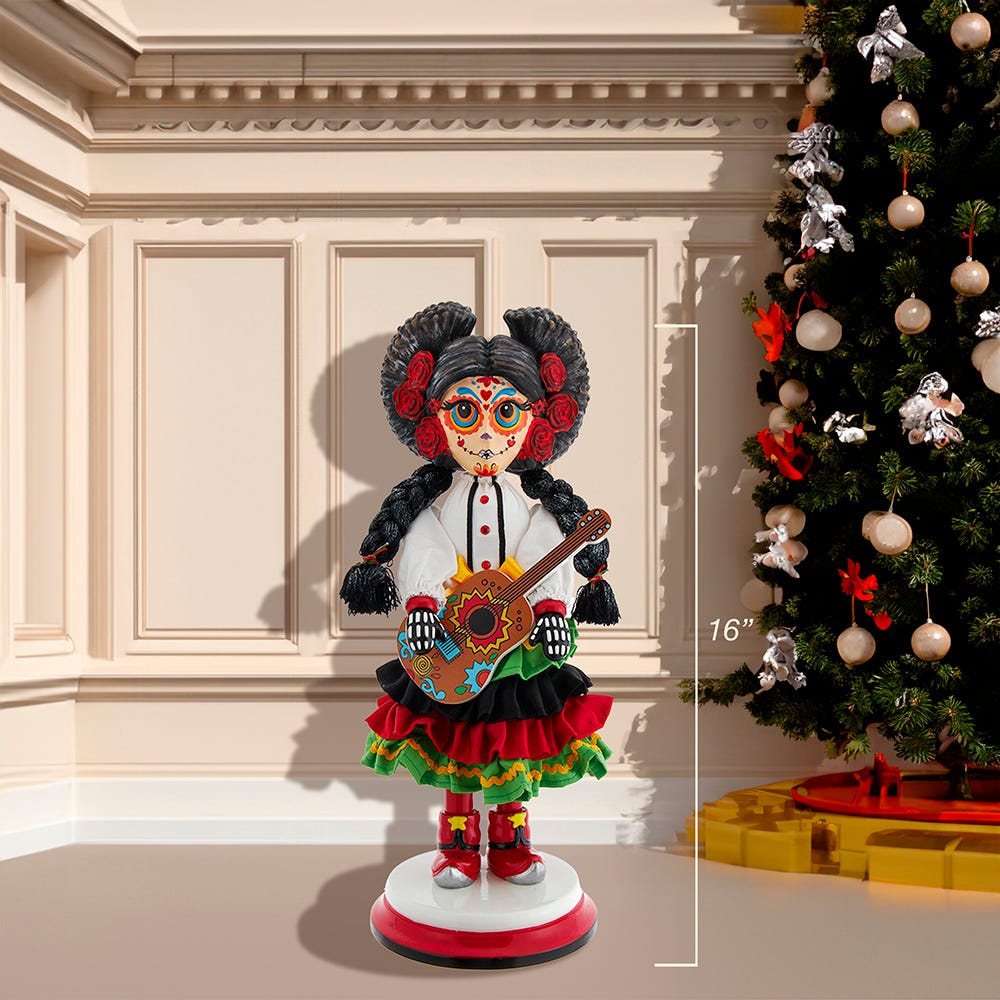 Hollywood Nutcrackers™ Day Of The Dead Girl Nutcracker