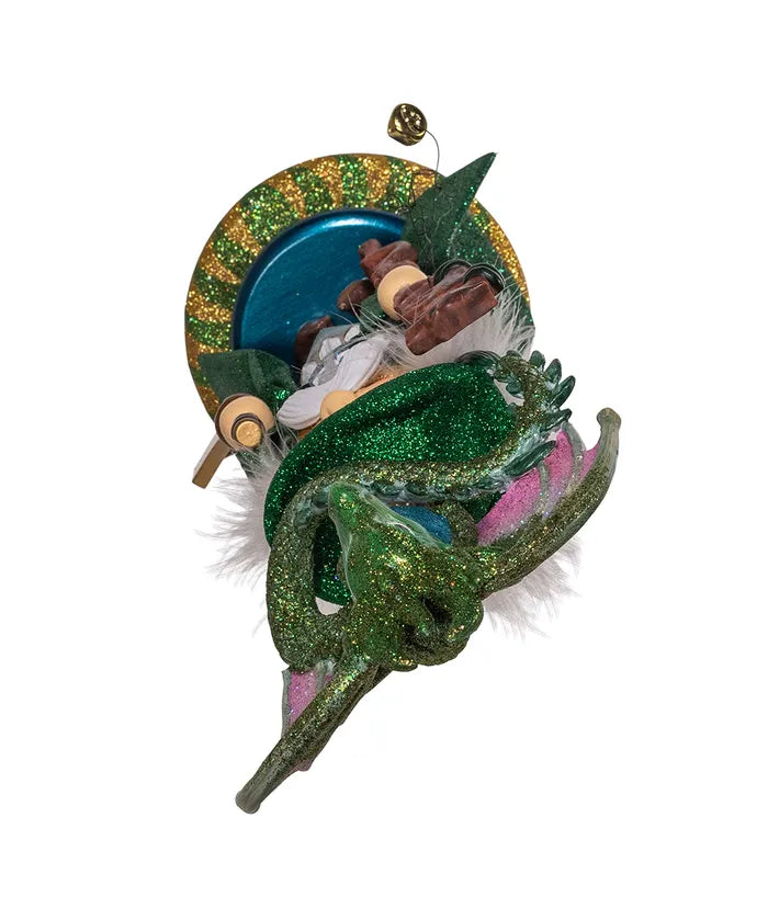 Kurt Adler Nutcracker Wizard and Dragon
