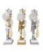 Nutcracker 15" White, Gold, or Silver - Single, Various Color Options