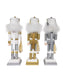 Nutcracker 15" White, Gold, or Silver - Single, Various Color Options