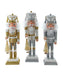 Nutcracker 15" White, Gold, or Silver - Single, Various Color Options