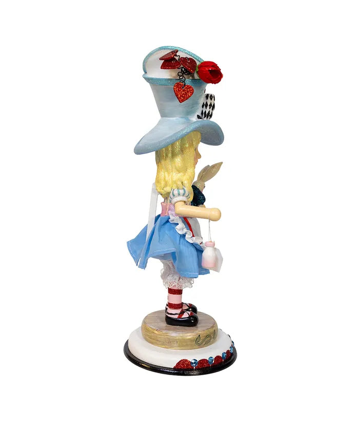 Alice in Wonderland 13" Nutcracker