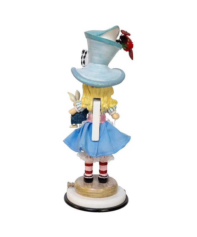 Alice in Wonderland 13" Nutcracker