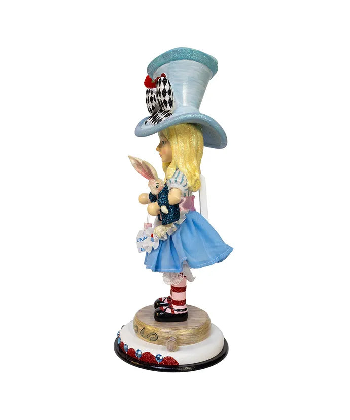 Alice in Wonderland 13" Nutcracker