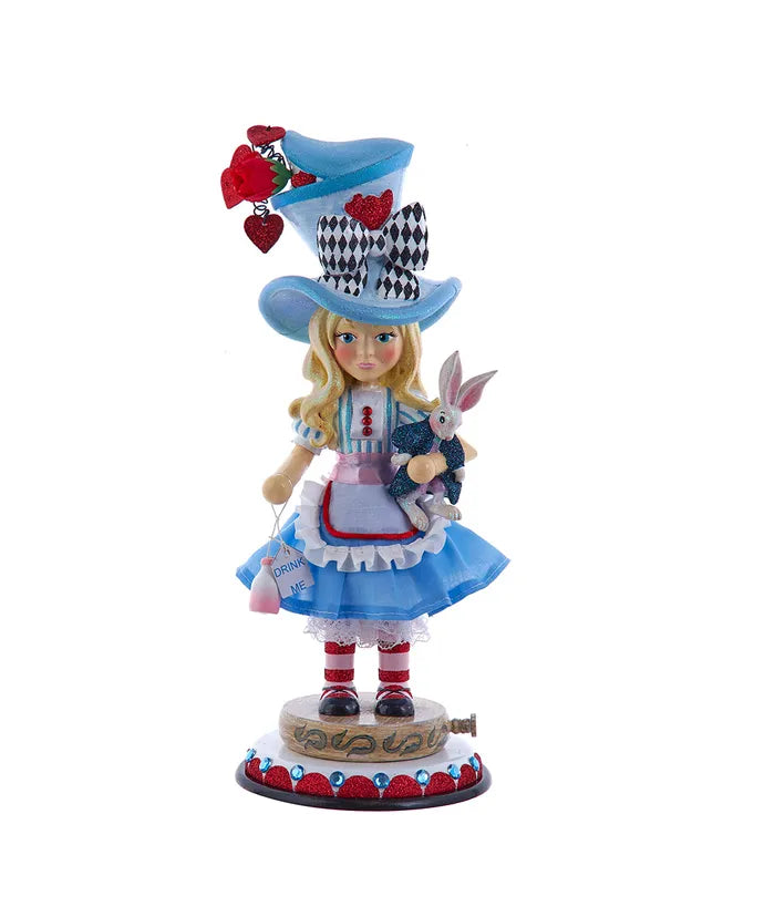 Alice in Wonderland 13" Nutcracker