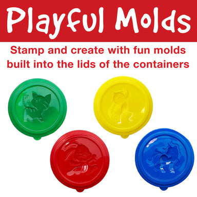 FABR SUPR SOFT MODELING DOUGH 4 PK