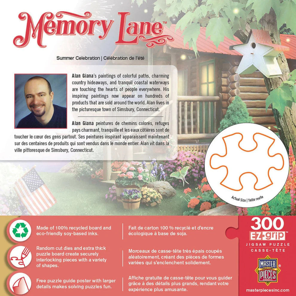 Summer Celebration 300 Piece Memory Lane Puzzle