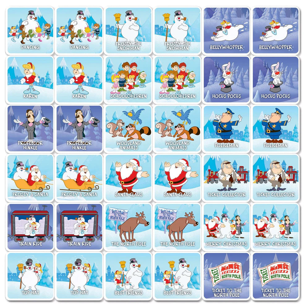 Frosty The Snowman Matching Game