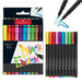 FABR BLK ED COLOR FELT TIP 10