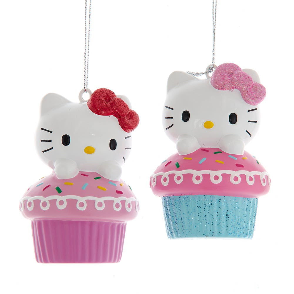 KA Hello Kitty™ With Cupcake Ornament (Single) - Random Style