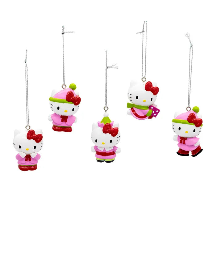 Hello Kitty™ Miniature Ornaments - 5-Piece Box