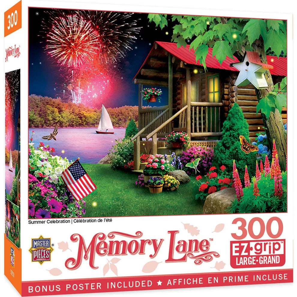 Summer Celebration 300 Piece Memory Lane Puzzle