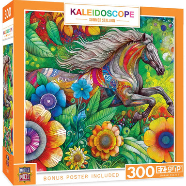 Kaleidoscope Summer Stallion 300 Piece Large Format Puzzle
