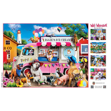 Iggie's Ice Cream 300 Piece Wild & Whimsical Large Format Puzzle
