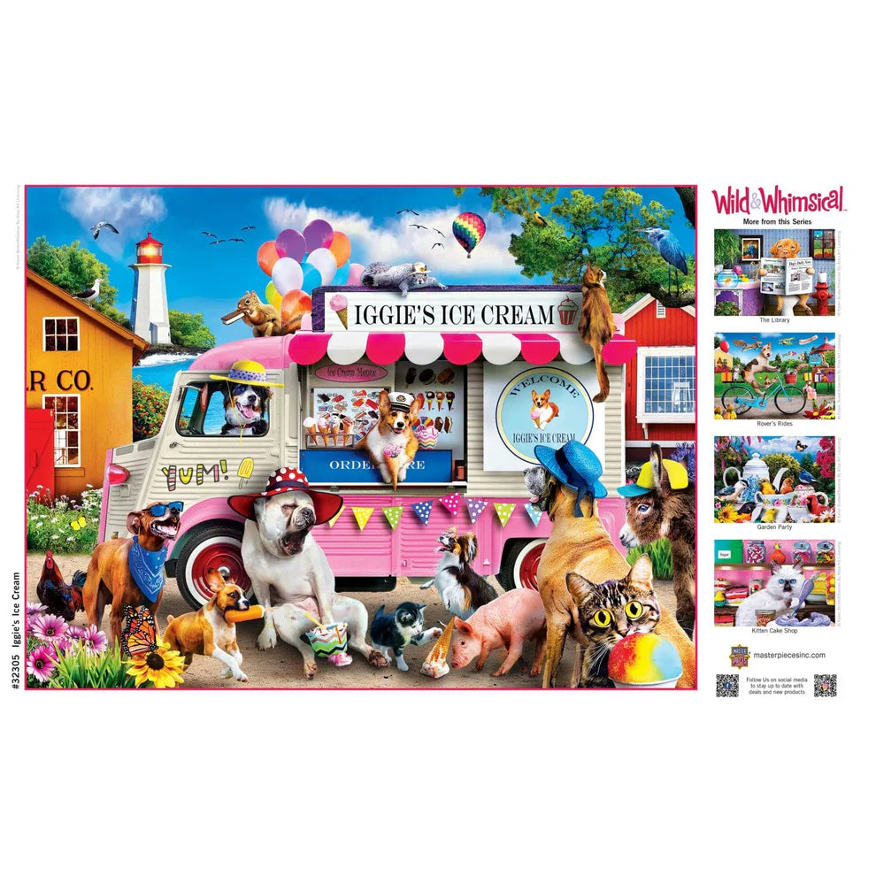 Iggie's Ice Cream 300 Piece Wild & Whimsical Large Format Puzzle