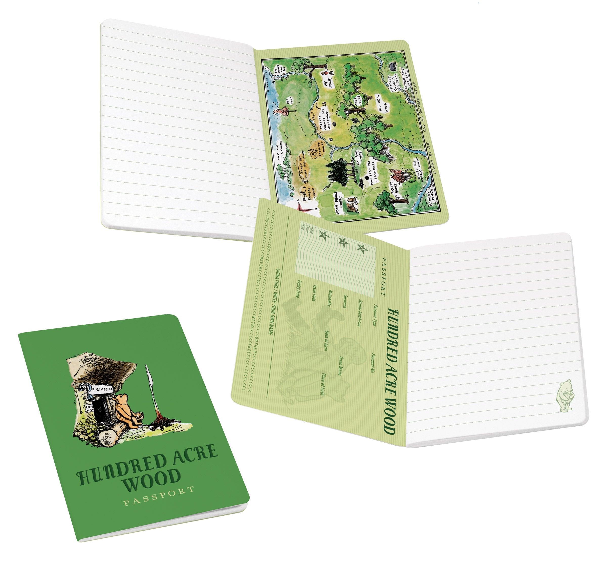 UPG Winnie The Pooh Hundred Acre Wood Passport Notebook