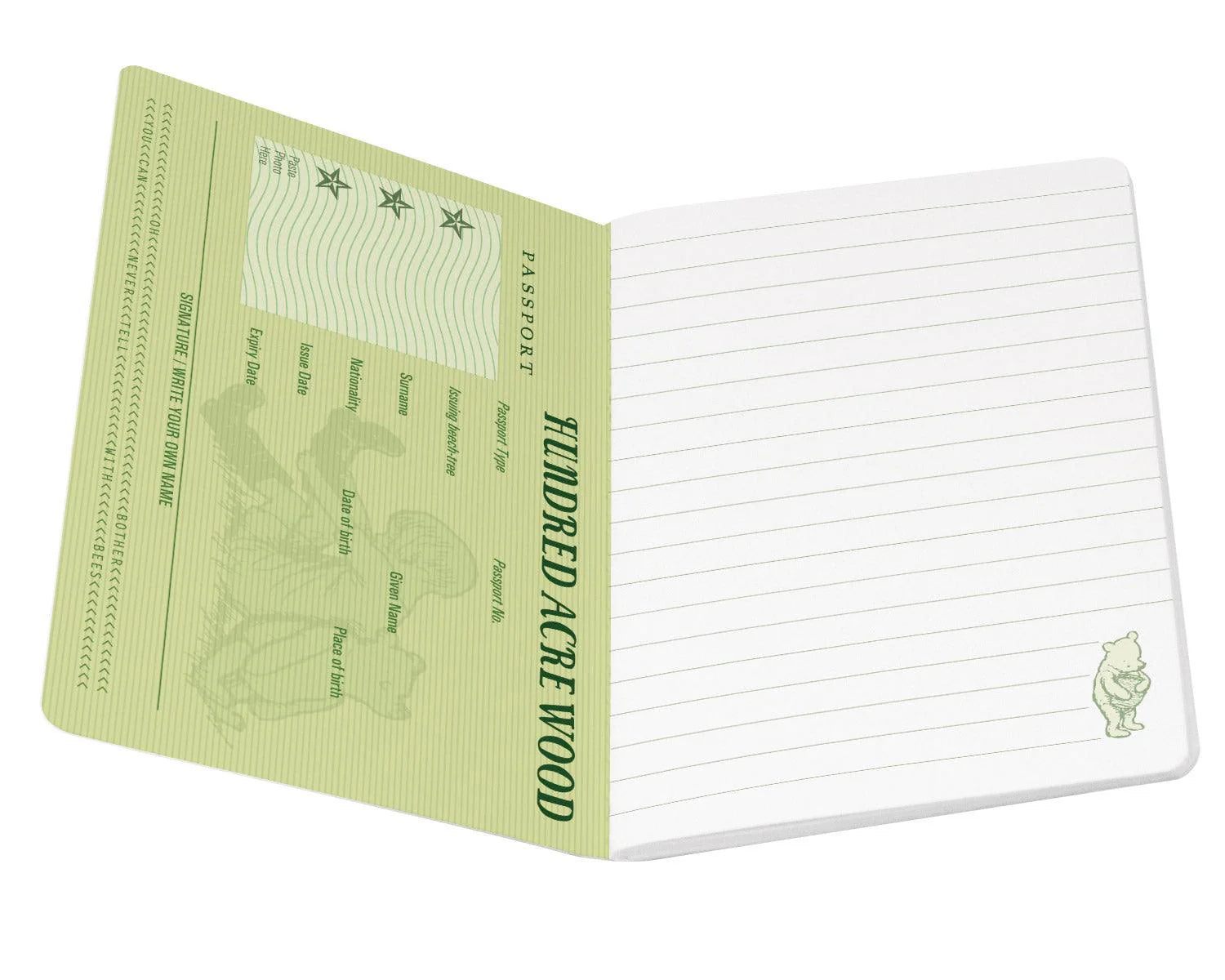 UPG Winnie The Pooh Hundred Acre Wood Passport Notebook