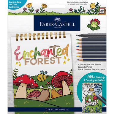 Enchanted Forest - Learn to Draw and Color Cottagecore