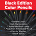 Faber-Castell Black Edition 100 Colored Pencils in a Gift Tin