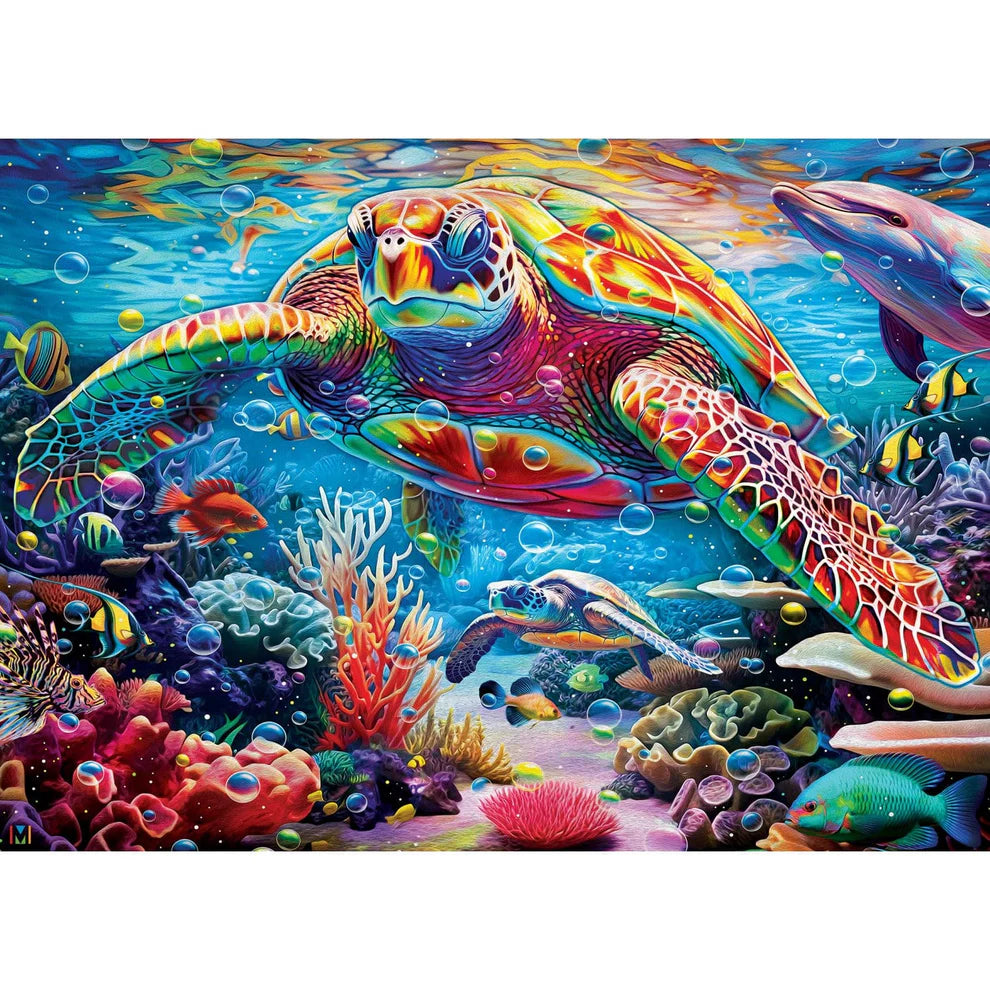 Coral Kingdom 1000 Piece Colorize Puzzle
