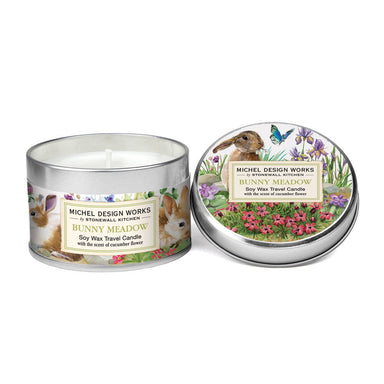 Bunny Meadow Soy Wax Travel Candle    