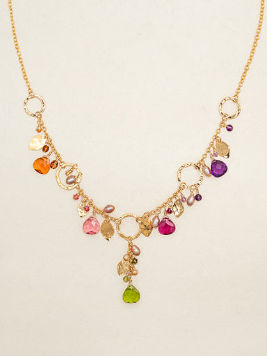 Holly Yashi Fairy Garden Necklace - Tropic Punch    
