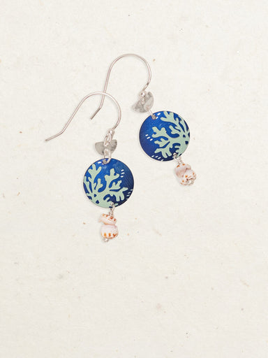 Holly Yashi Coral Reef Earrings - Blue/Silver    
