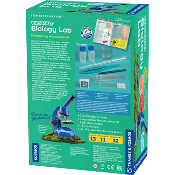 Kids First Biology Lab - Introductory Microscope Kit    