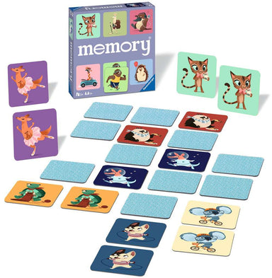 Wild World Of Animals Memory Game    