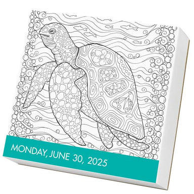 Calm Coloring 2025 Page A Day Calendar    