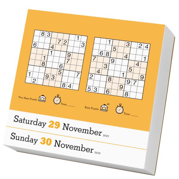 The Original Sudoku Page A Day Calendar    