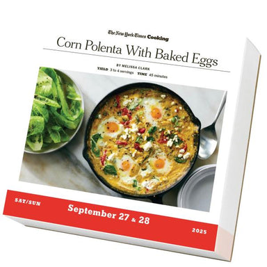 The New York Times Cooking 2025 Page A Day Calendar    