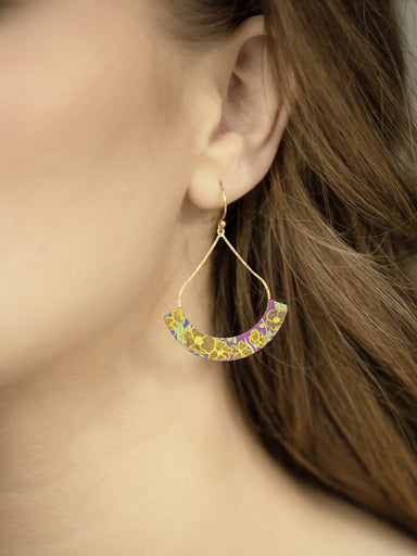 Holly Yashi Botanical Bliss Earrings - Sunrise Gold    
