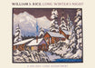 William S. Rice A Long Winter's Night Boxed Assorted Holiday Cards    