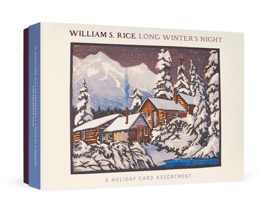 William S. Rice A Long Winter's Night Boxed Assorted Holiday Cards    