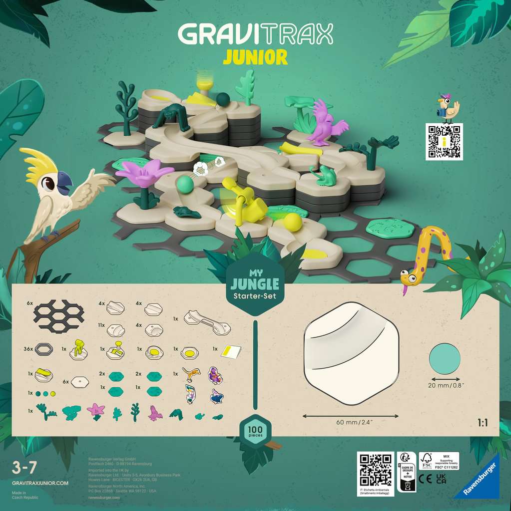 Gravitrax Junior My Jungle Starter Set    