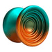 YoYoFactory Bullseye Orange/Aqua 83834175